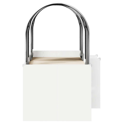 Letto con Tunnel 3 pz Bianco Legno ingegnerizzato | homemem39