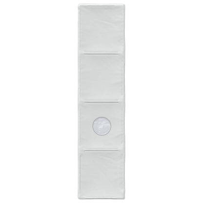 Letto con Tunnel con lo scaffale 3 pz Rovere Sonoma e Bianco | homemem39