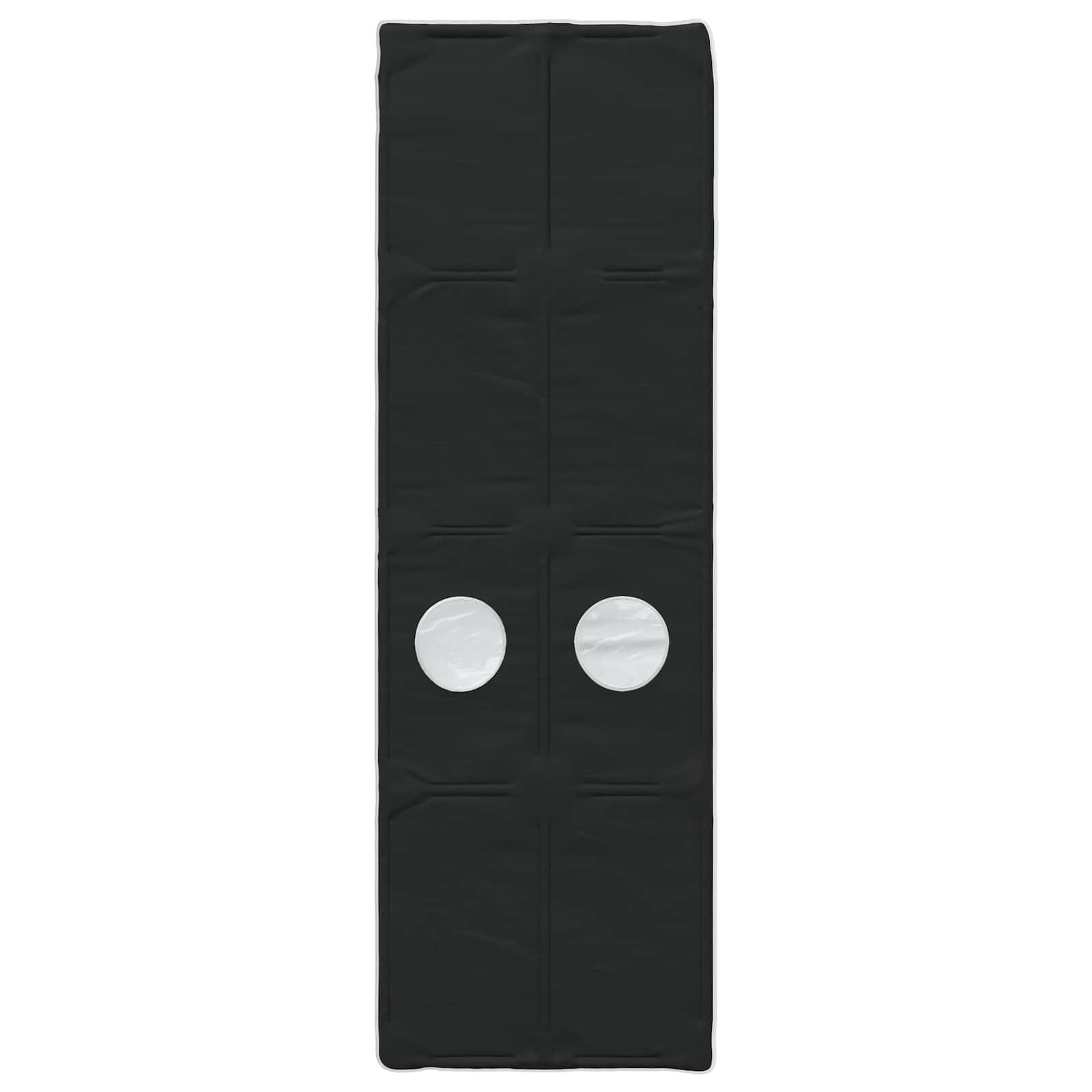 Letto Alto per Bambini con Tunnel 3 pz Bianco e Nero | homemem39