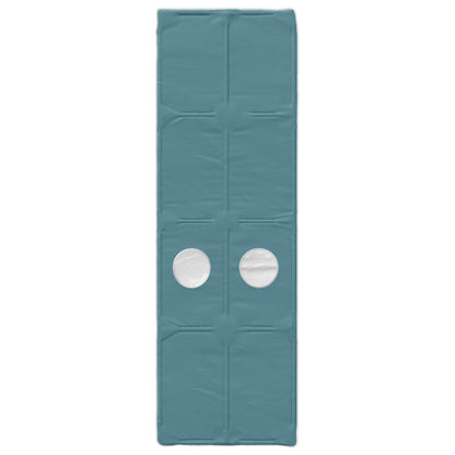 Letto Alto per Bambini con Tunnel 3 pz Rovere Sonoma e Azzurro | homemem39