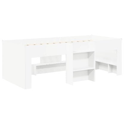 Letto con Tunnel 3 pz Bianco Legno ingegnerizzato | homemem39