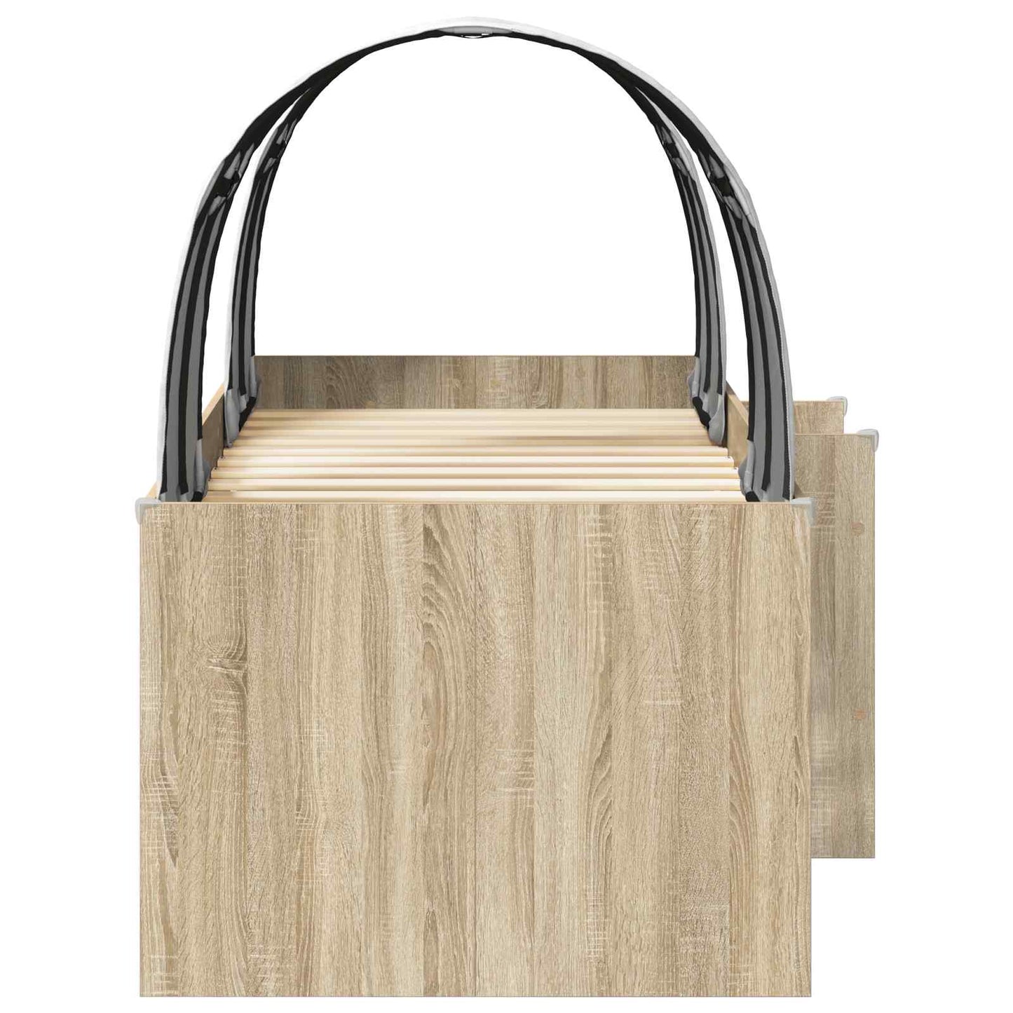 Letto con Tunnel 3 pz Sonoma e Bianco Legno ingegnerizzato | homemem39