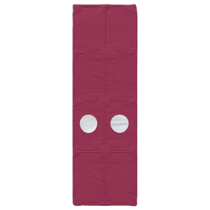 Letto alto per bambini con storage 3 pz Rovere Sonoma e Rosso | homemem39