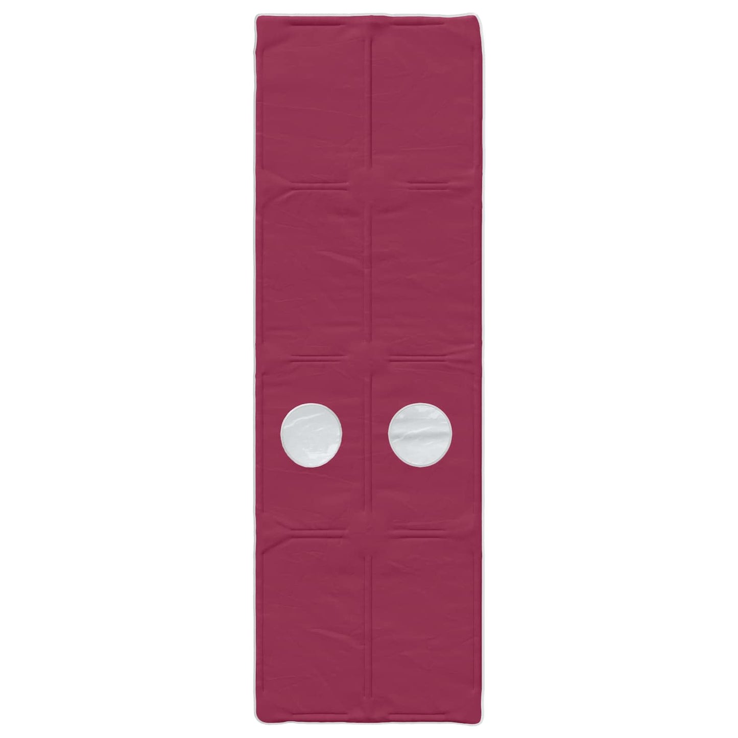 Letto con Tunnel 3 pz Bianco e Rosso Legno multistrato | homemem39