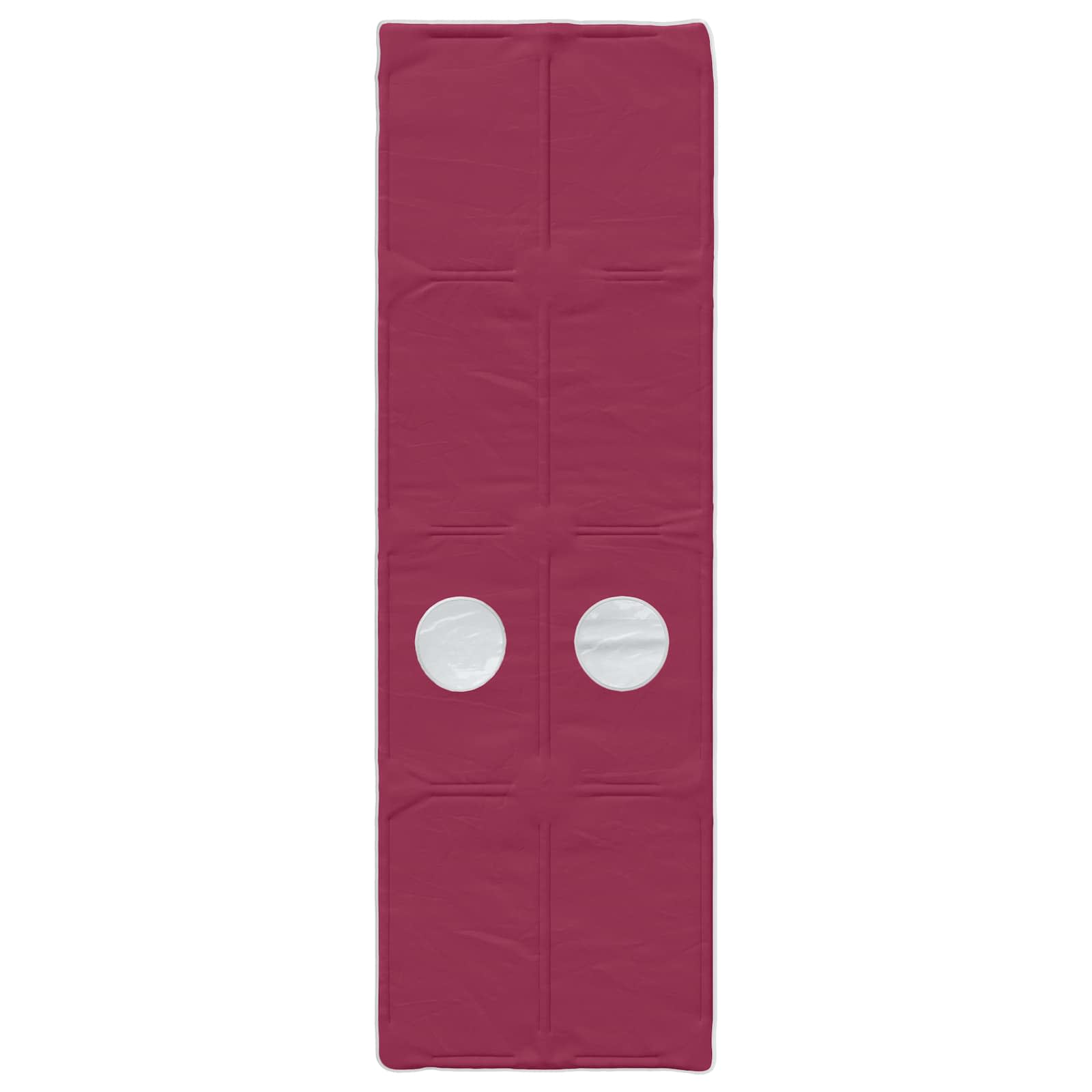 Letto con Tunnel 3 pz Rovere Sonoma e Rosso Legno multistrato | homemem39