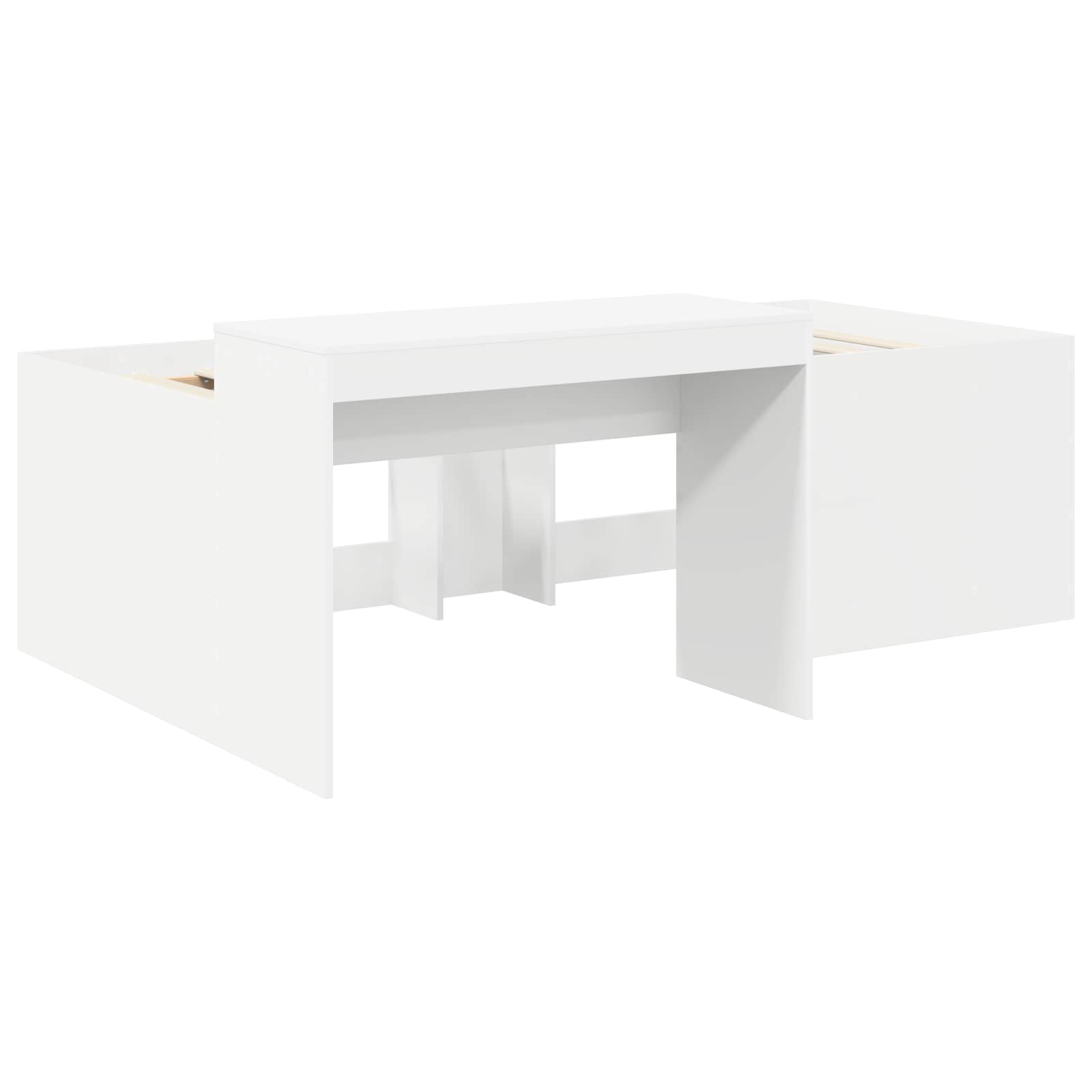 Letto con Tunnel 4 pcs Rovere Artigianale e Blu Chiaro | homemem39