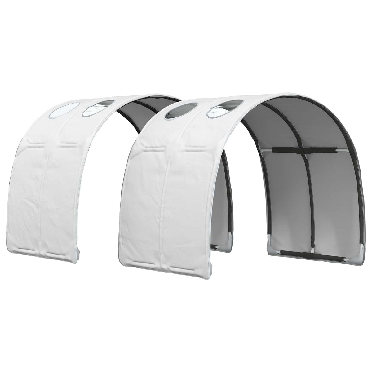Letto con Tunnel 3 pz Bianco 118,6 x 193,2 x 75,1 cm