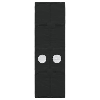 Letto con Tunnel 3 pz Rovere Artigianale e Nero | homemem39