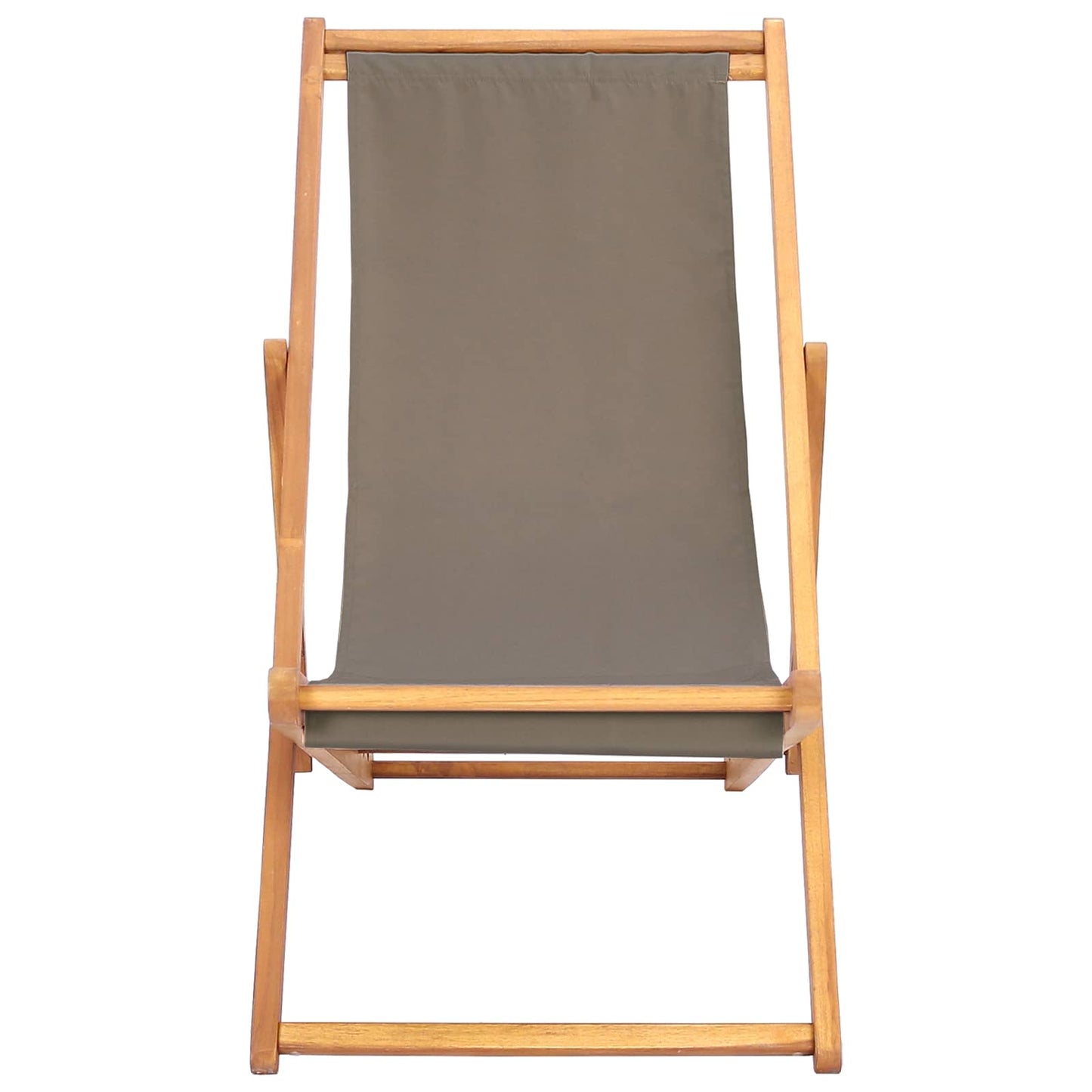 Sedia da spiaggia Tortora Legno di teak solido