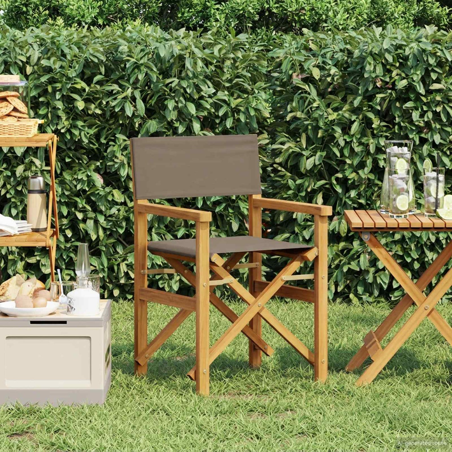 Sedia da pranzo Marrone e Tortora 56 x 54 x 87 cm