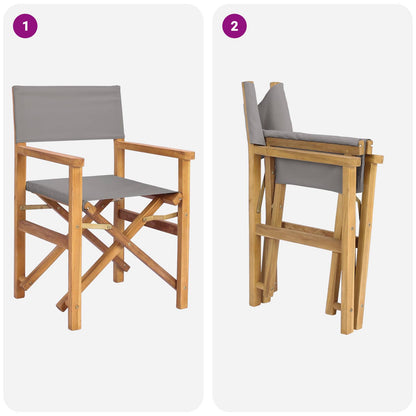 Sedia da pranzo Marrone e Grigio Chiaro 56 x 54 x 87 cm | homemem39