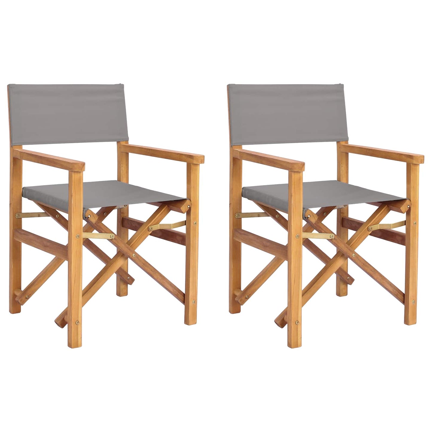 Sedia da pranzo Marrone e Grigio Chiaro 56 x 54 x 87 cm