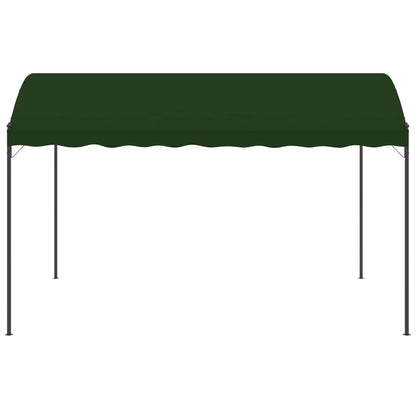 Gazebo 4 x 3 x 2,6 m Verde Poliestere e Acciaio | homemem39