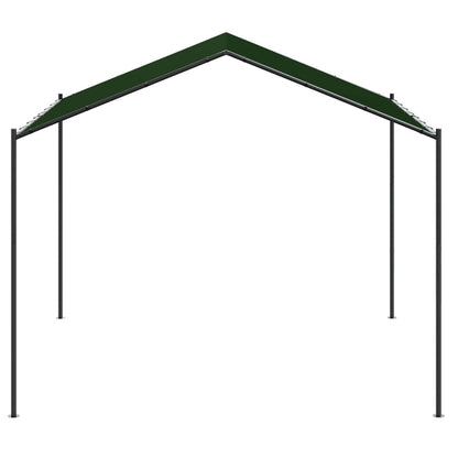 Gazebo 4 x 4 x 2,6 m Tortora Poliestere e Acciaio