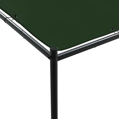 Gazebo 4 x 3,98 x 2,67 m Verde Poliestere e Acciaio | homemem39