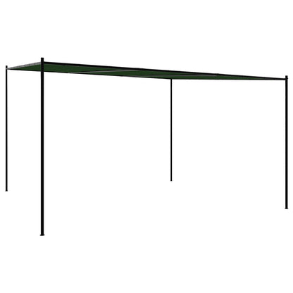 Gazebo 4 x 3,98 x 2,67 m Verde Poliestere e Acciaio | homemem39