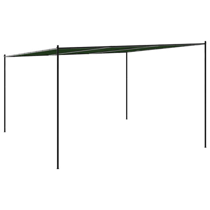 Gazebo 4 x 3,98 x 2,67 m Verde Poliestere e Acciaio | homemem39
