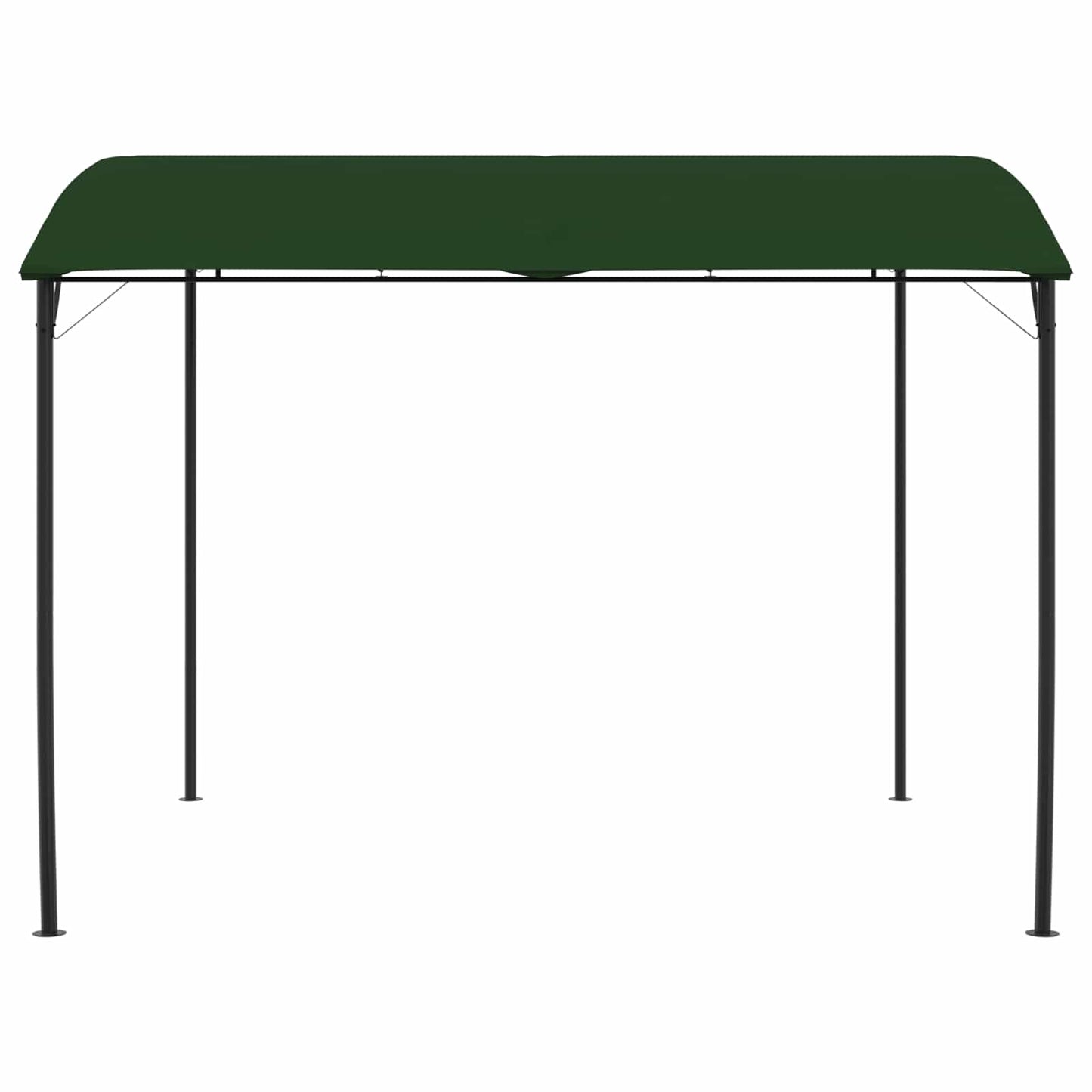 Gazebo 3 x 3 x 2,55 m Verde Tessuto e Alluminio 180 | homemem39