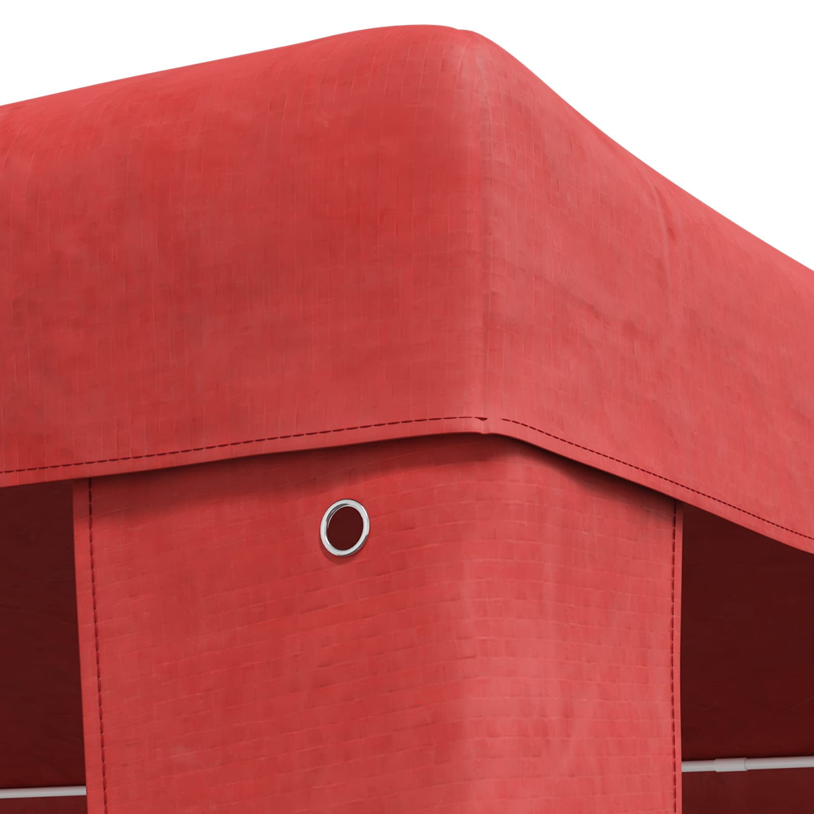 Tenda Party Rosso 400 x 300 x 255 cm PE e Acciaio | homemem39