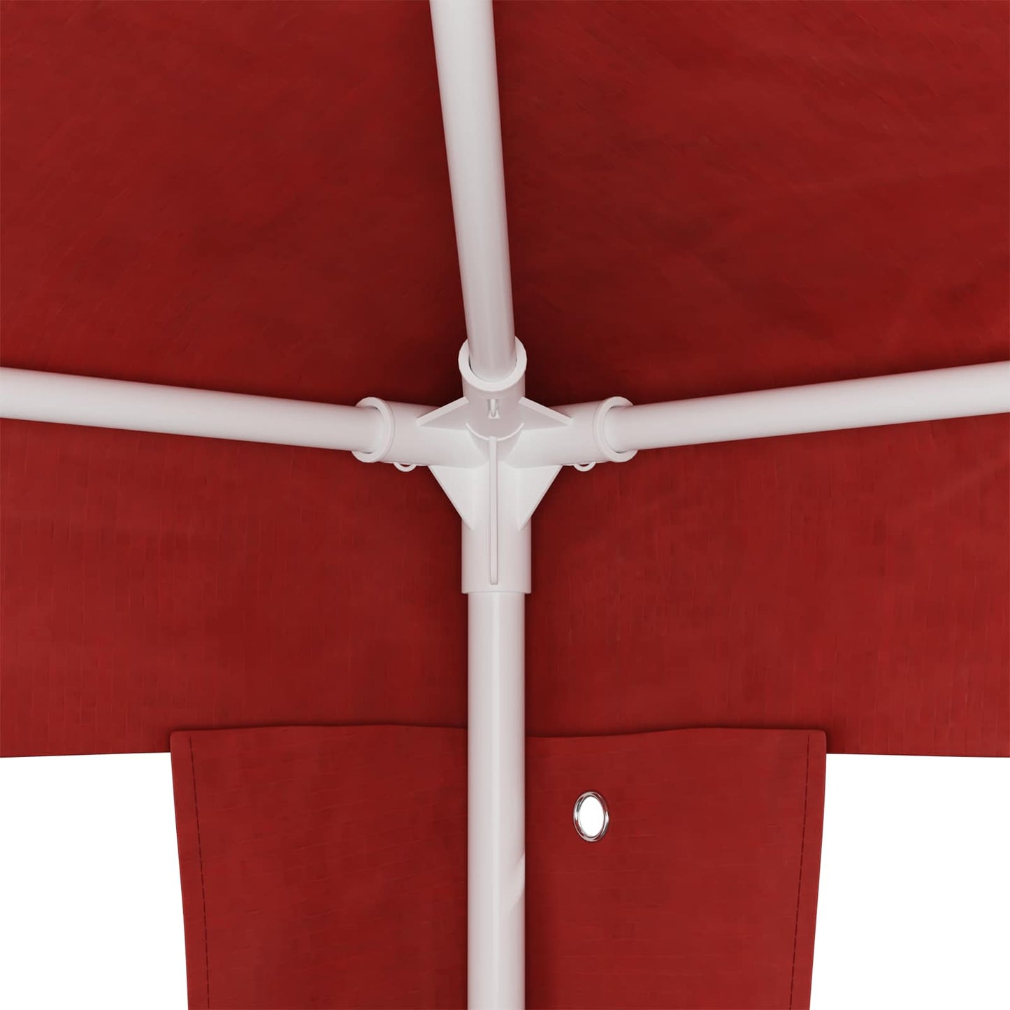Tenda Party Rosso 400 x 300 x 255 cm PE e Acciaio | homemem39
