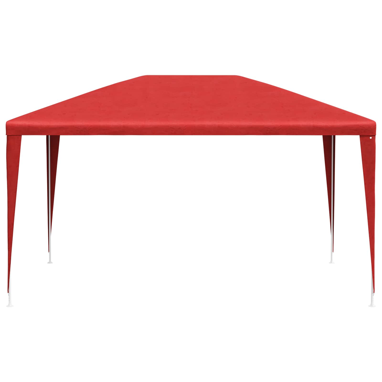 Tenda Party Rosso 400 x 300 x 255 cm PE e Acciaio | homemem39