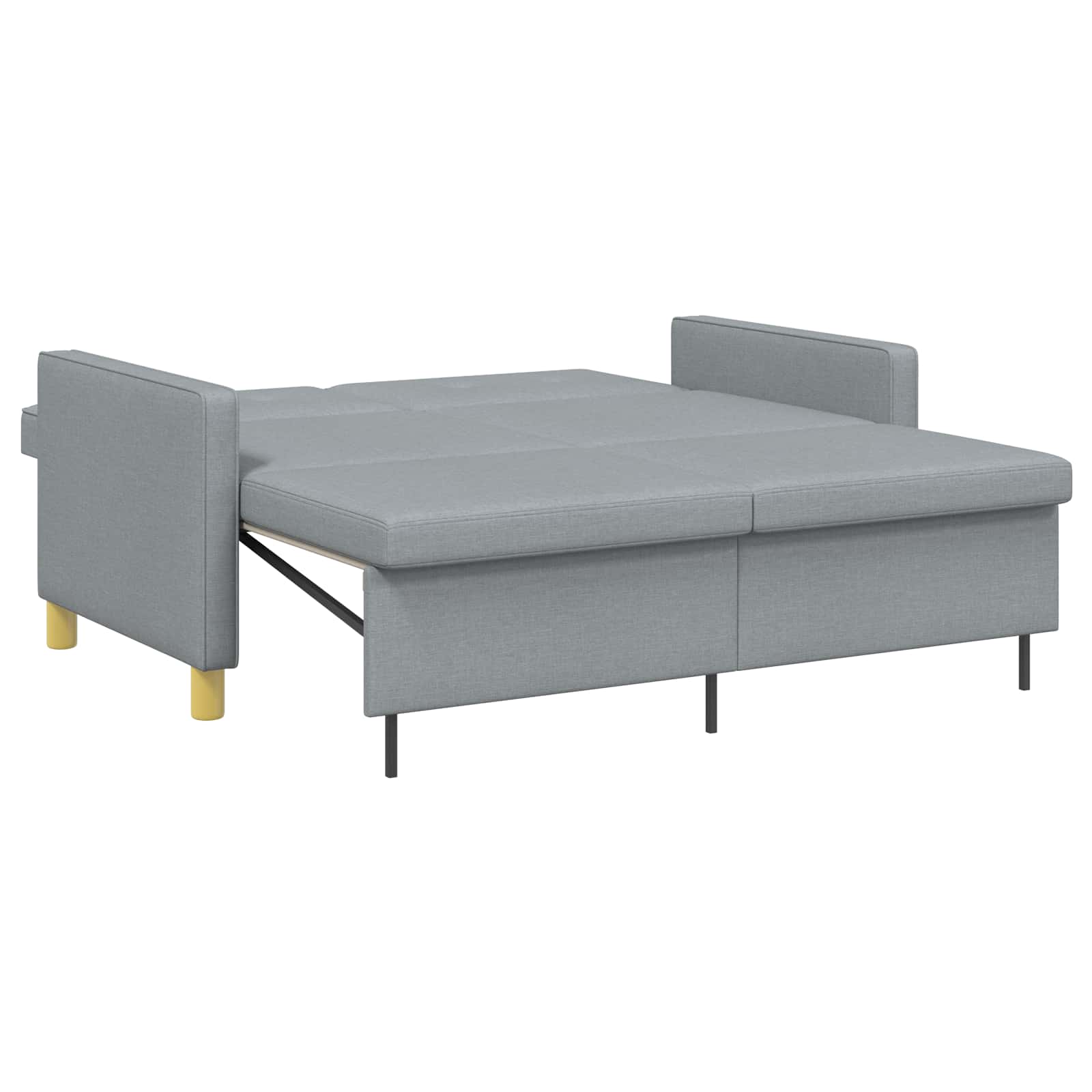 Divano Letto Estraibile Verde chiaro Tessuto | homemem39