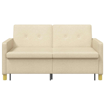 Divano Letto Estraibile Crema Tessuto | homemem39
