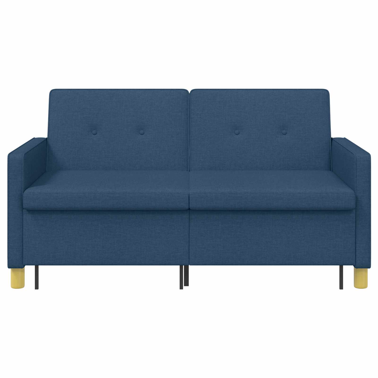 Divano Letto Estraibile Blu Tessuto | homemem39