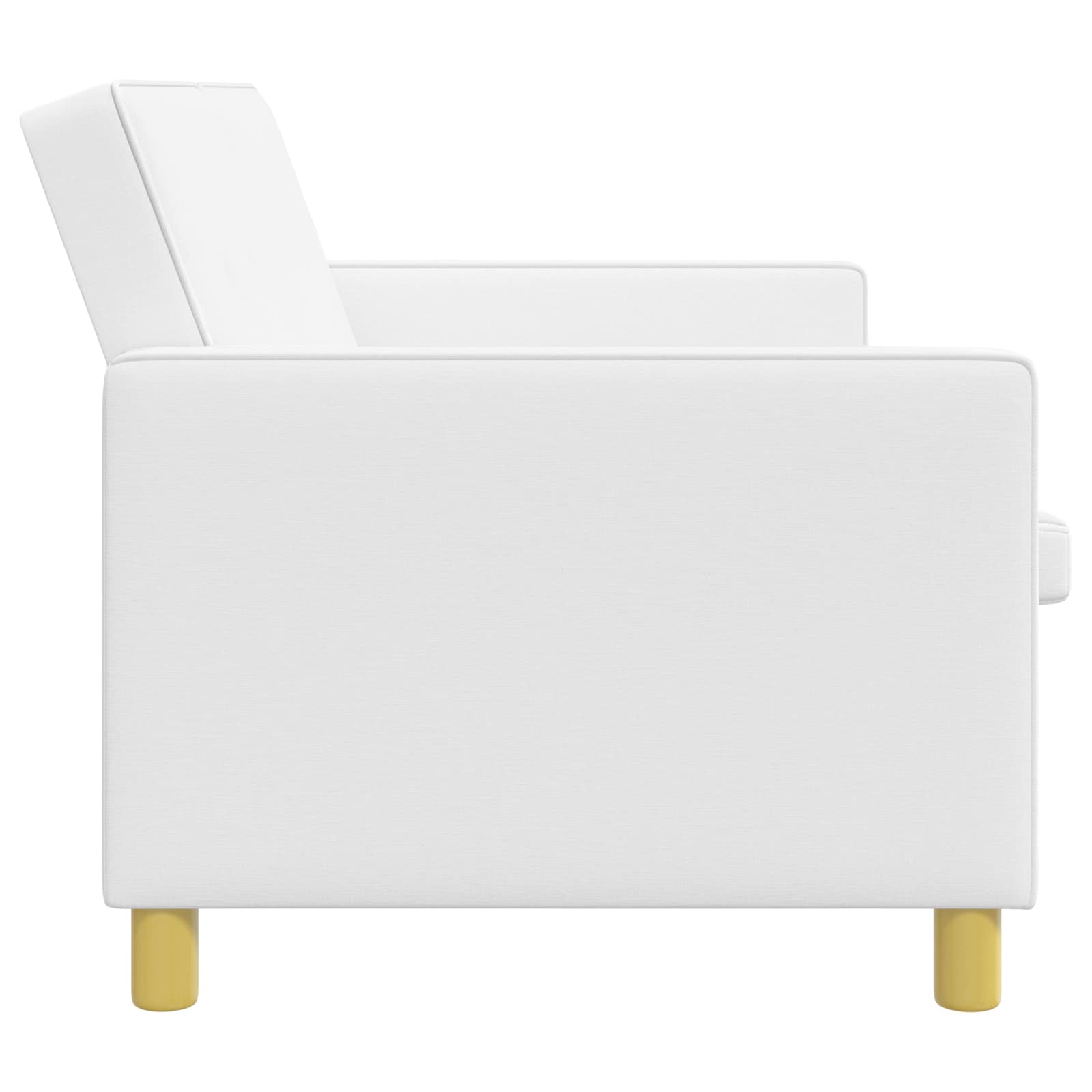 Divano Letto Estraibile Bianco Tessuto | homemem39