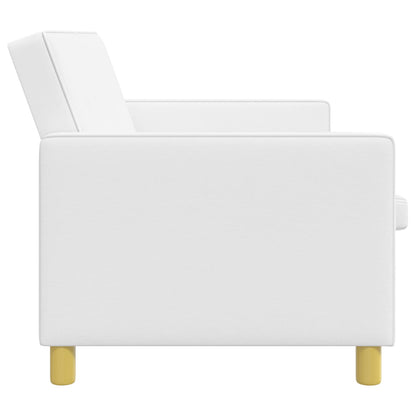 Divano Letto Estraibile Bianco Tessuto | homemem39