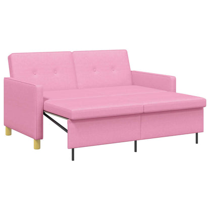 Divano Letto Estraibile Rosa Tessuto | homemem39