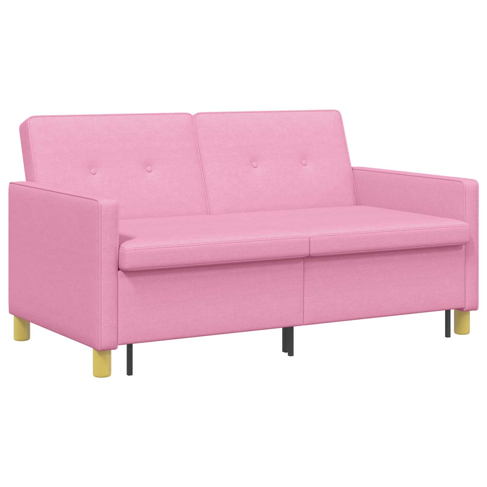 Divano Letto Estraibile Rosa Tessuto | homemem39