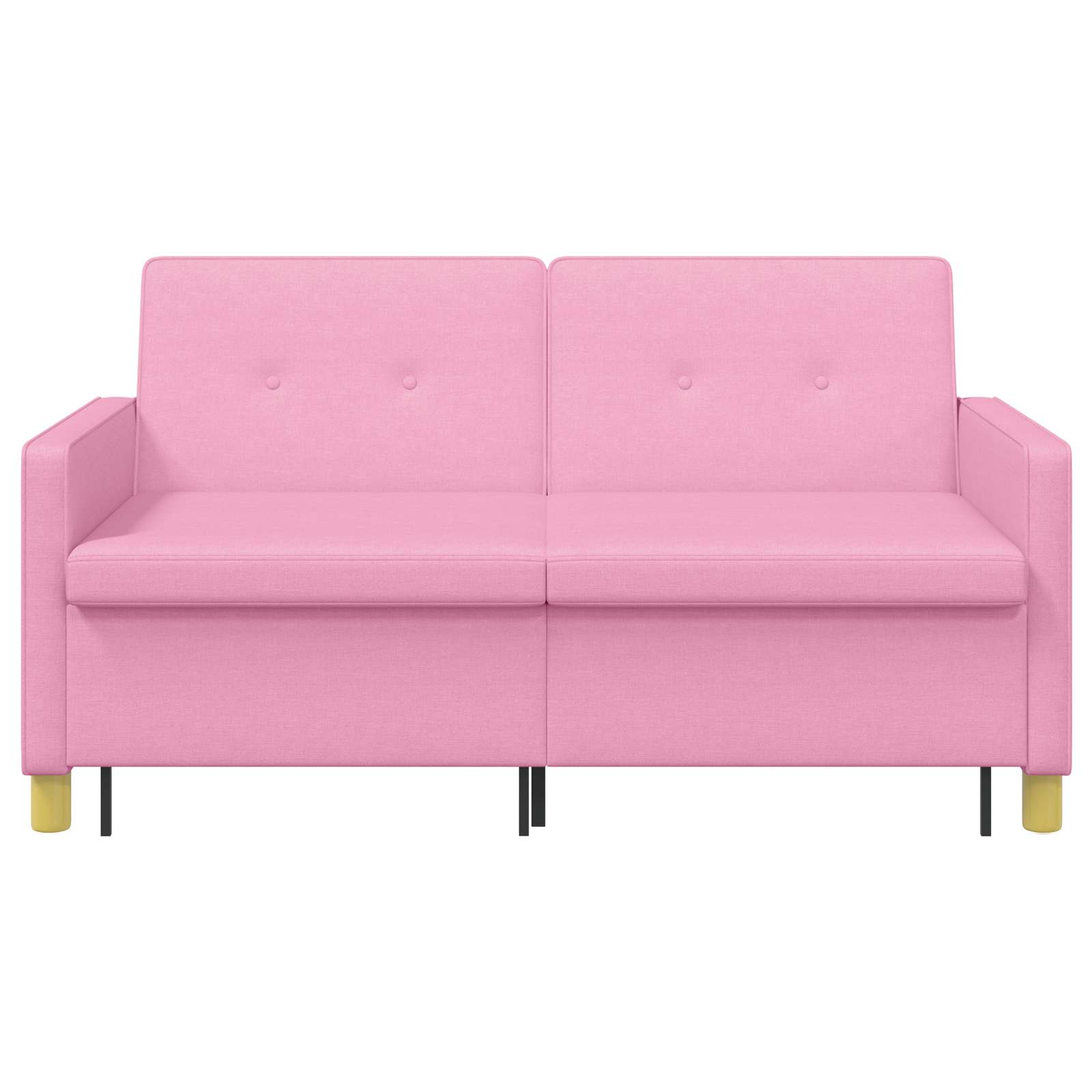 Divano Letto Estraibile Rosa Tessuto | homemem39