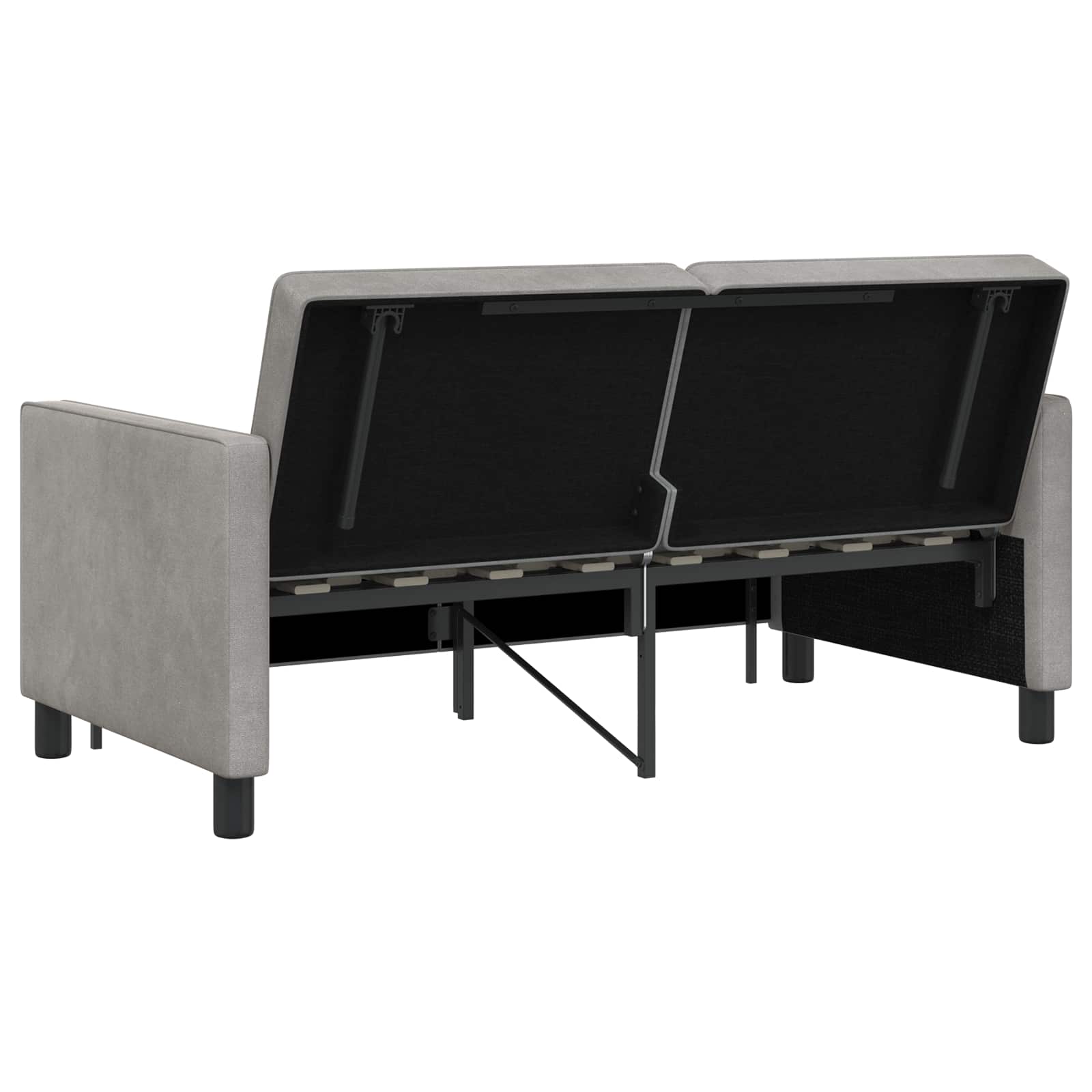 Divano letto Verde chiaro Tessuto | homemem39