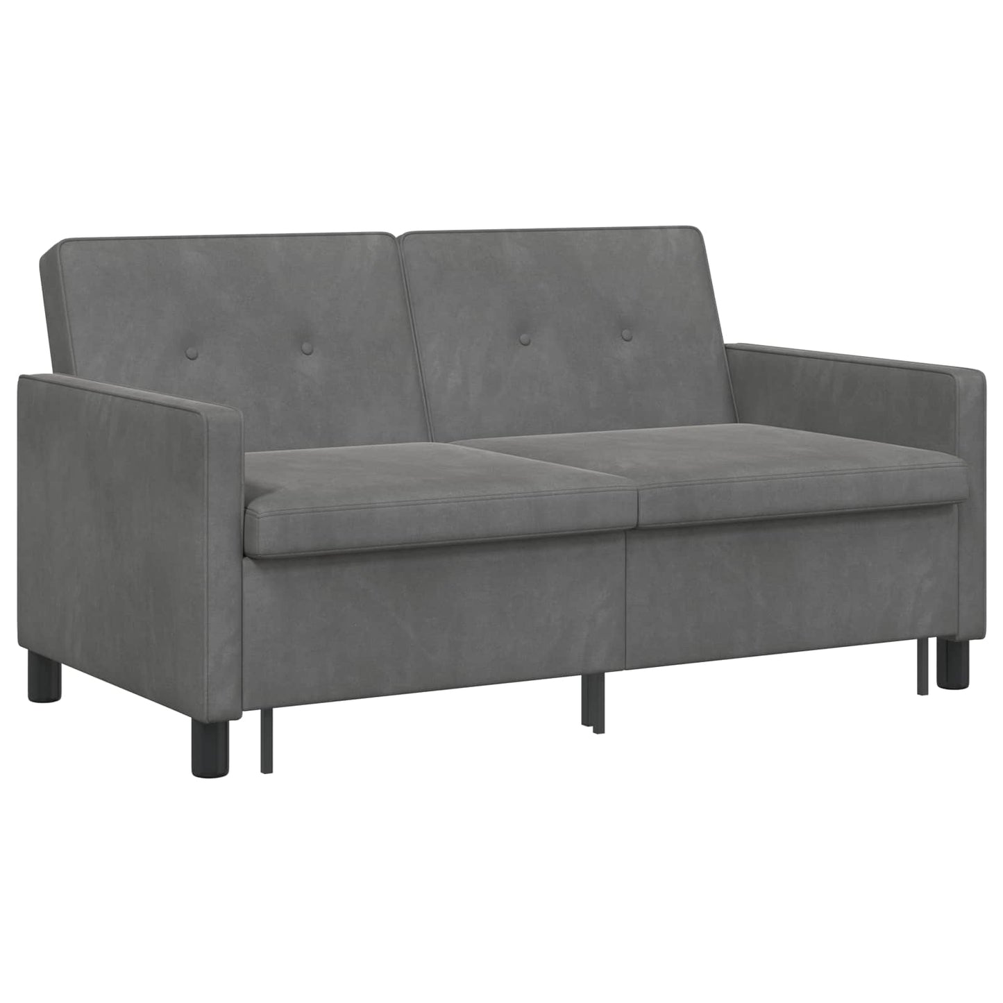 Divano letto Grigio Scuro Tessuto | homemem39