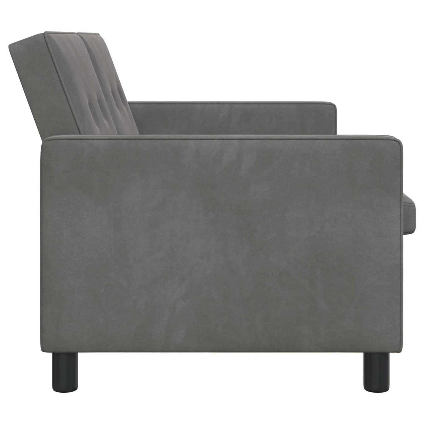 Divano letto Grigio Scuro Tessuto | homemem39