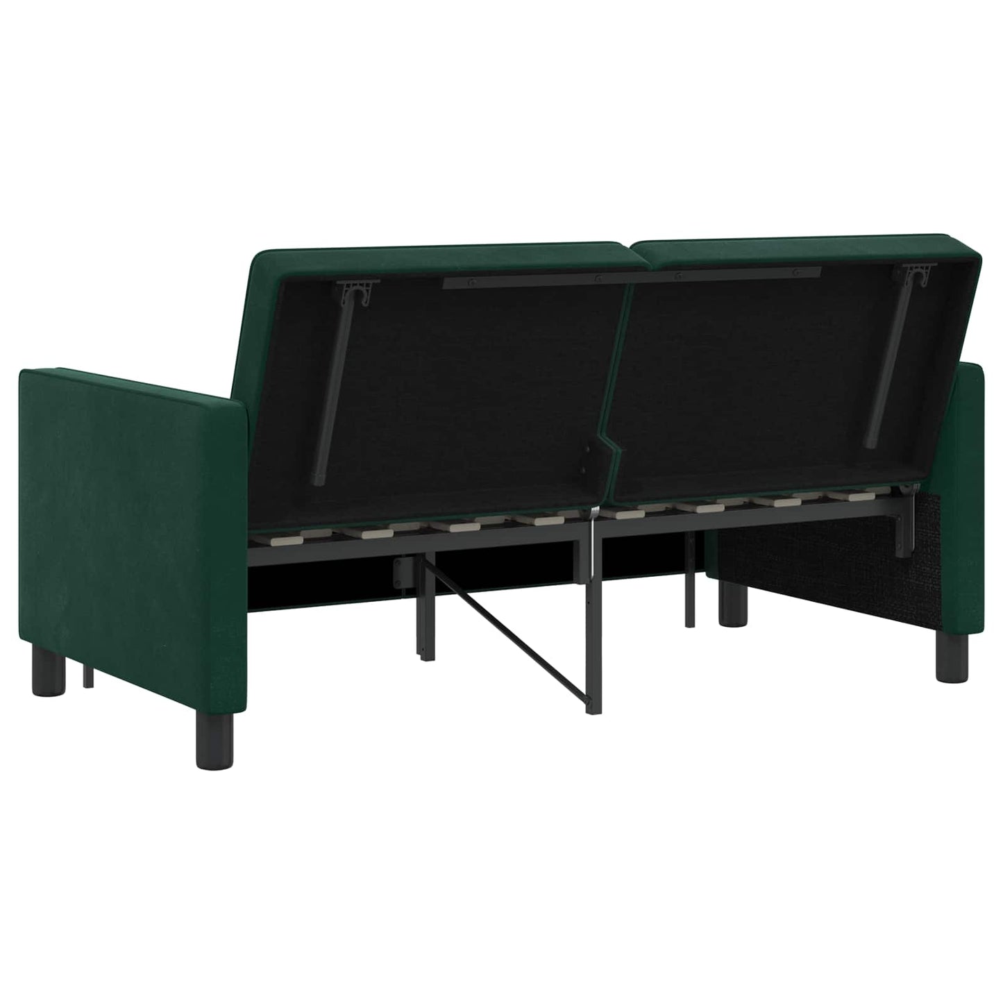 Divano letto Verde Scuro Tessuto | homemem39