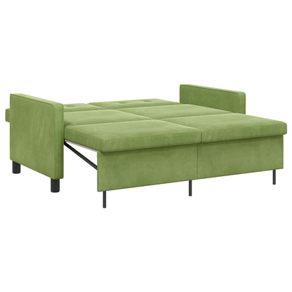 Divano letto Verde chiaro Tessuto | homemem39
