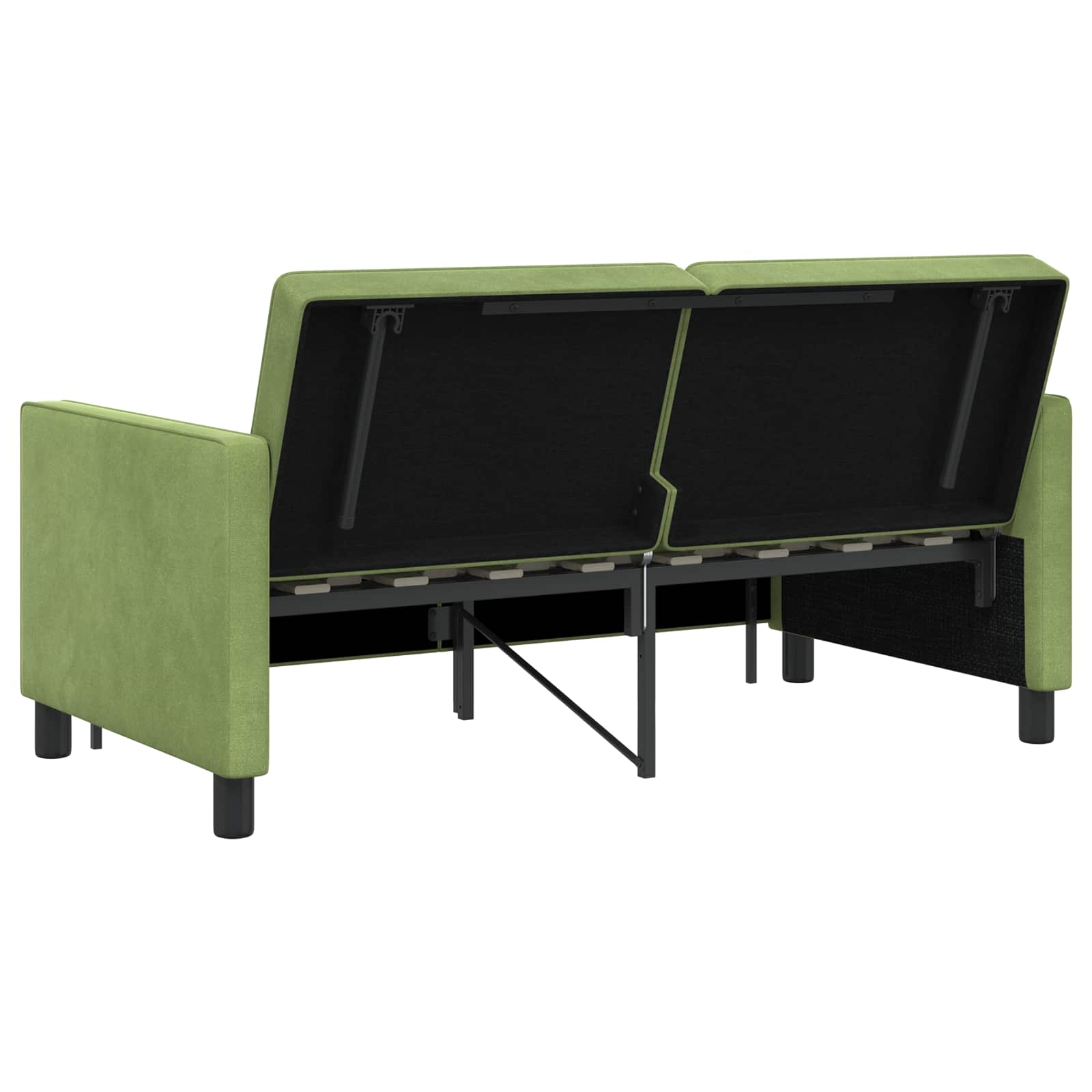 Divano letto Verde chiaro Tessuto | homemem39