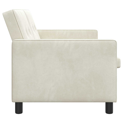 Divano letto Crema Tessuto | homemem39