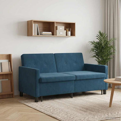 Divano letto Blu Tessuto | homemem39