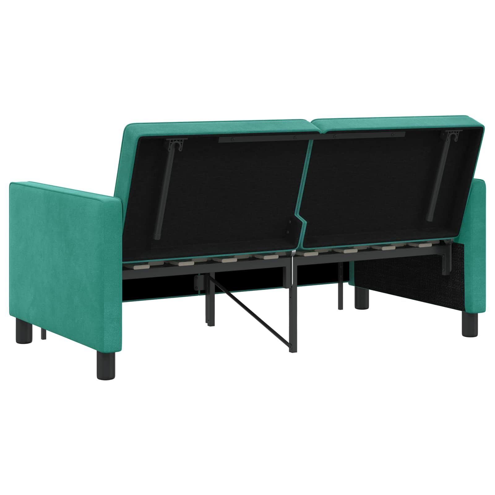 Divano letto Turchese Tessuto | homemem39