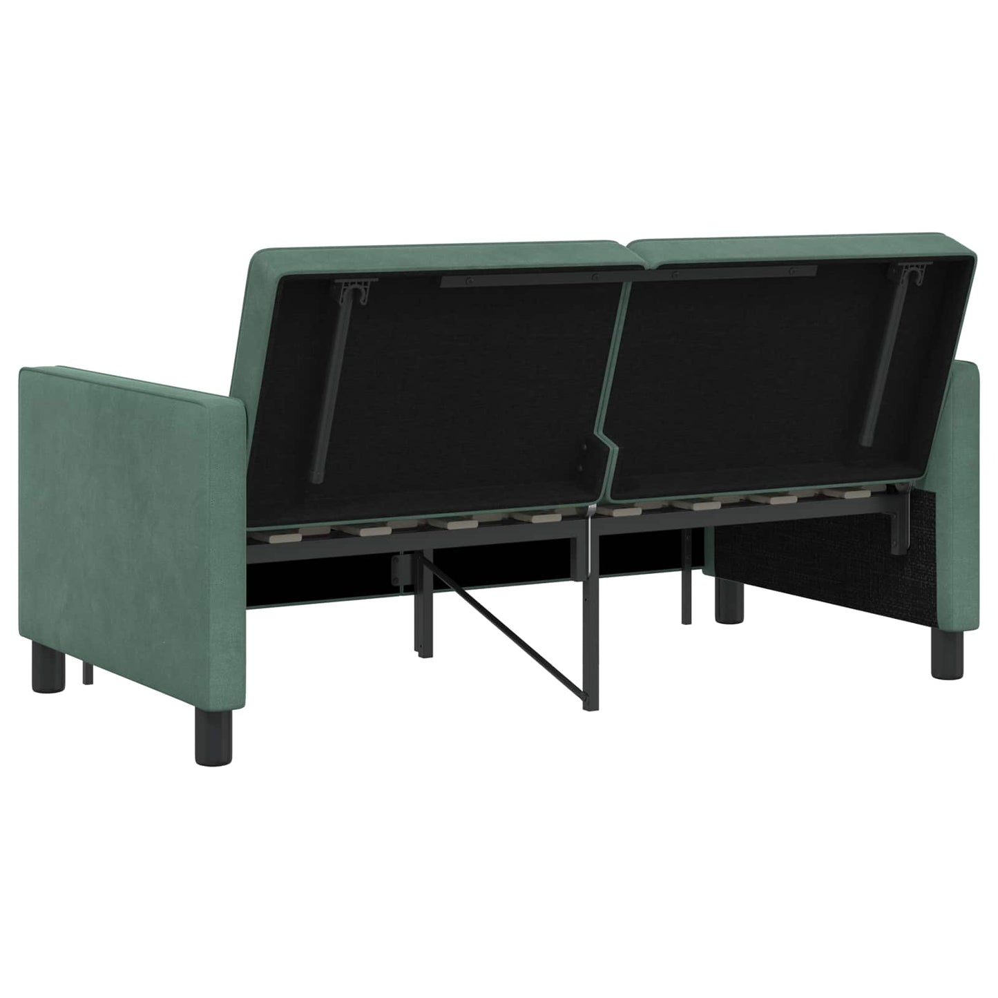 Divano letto Verde Mare Tessuto | homemem39