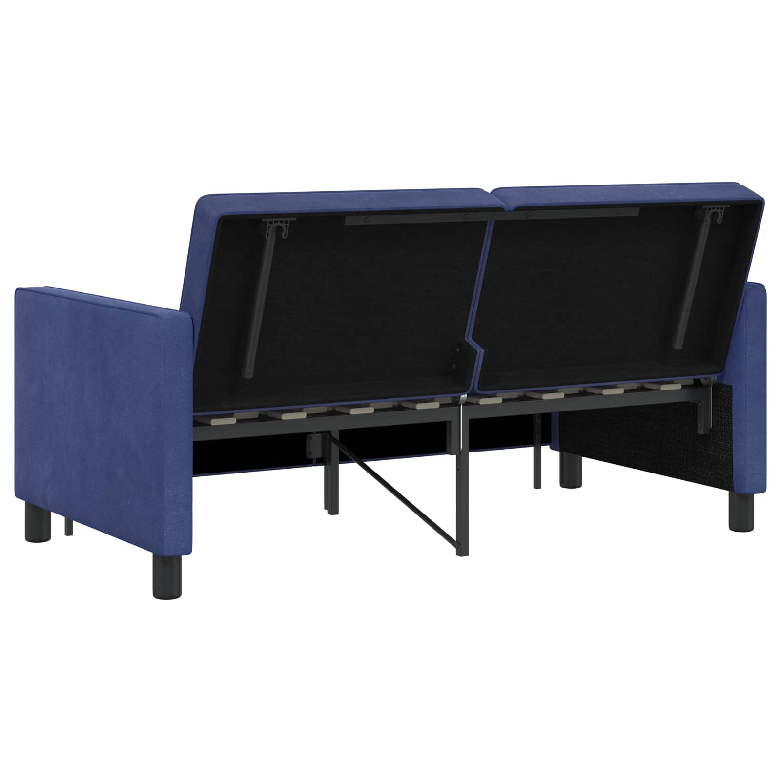Divano letto Blu Polizia Tessuto | homemem39