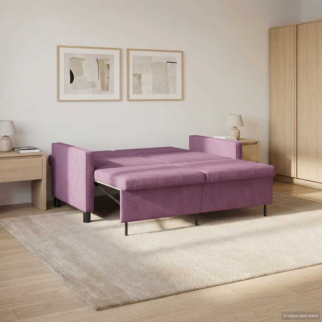 Divano letto Viola Tessuto | homemem39