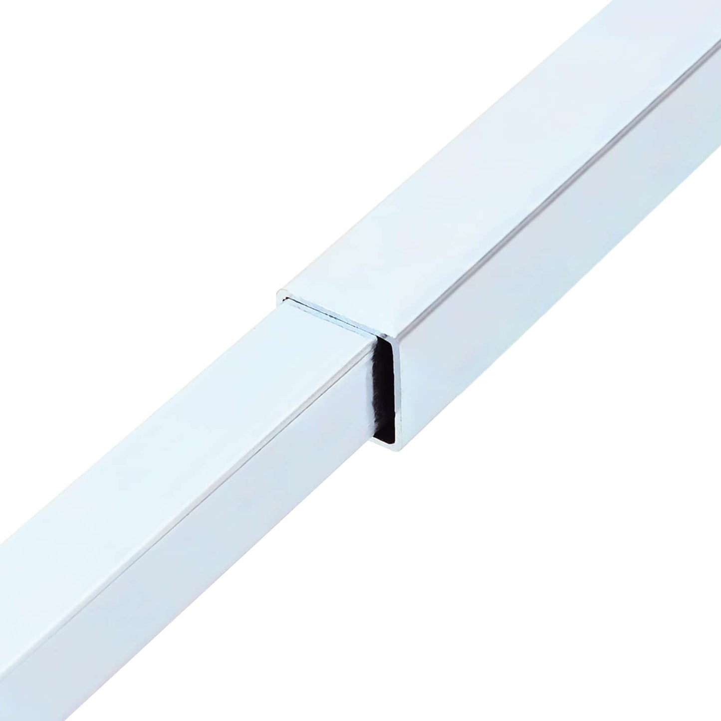 Barra di Sicurezza Regolabile per Finestra 6 pcs Argento