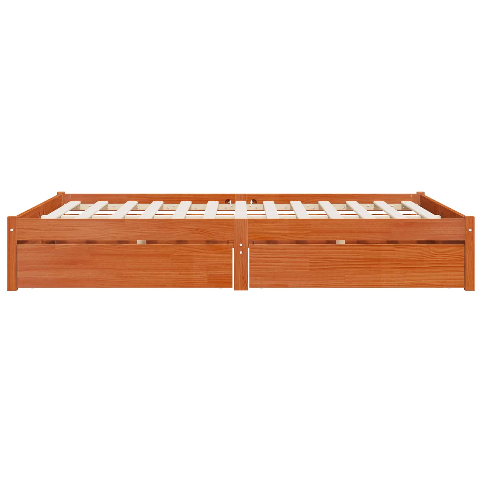 Struttura del letto con cassetto Legno di Pino Massello | homemem39