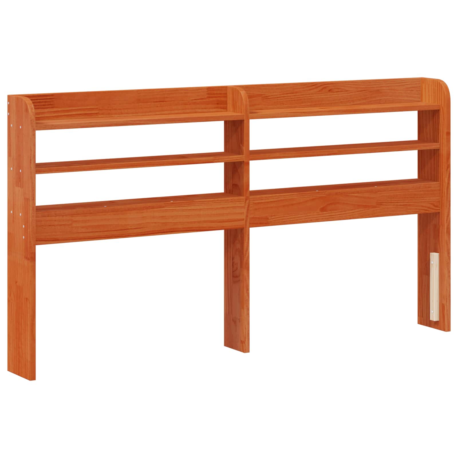 Struttura del letto Marrone cerato Legno di Pino Massello | homemem39
