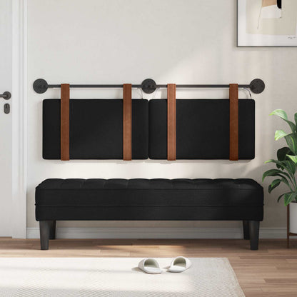 Testiera sospesa Nero PU Antico | homemem39