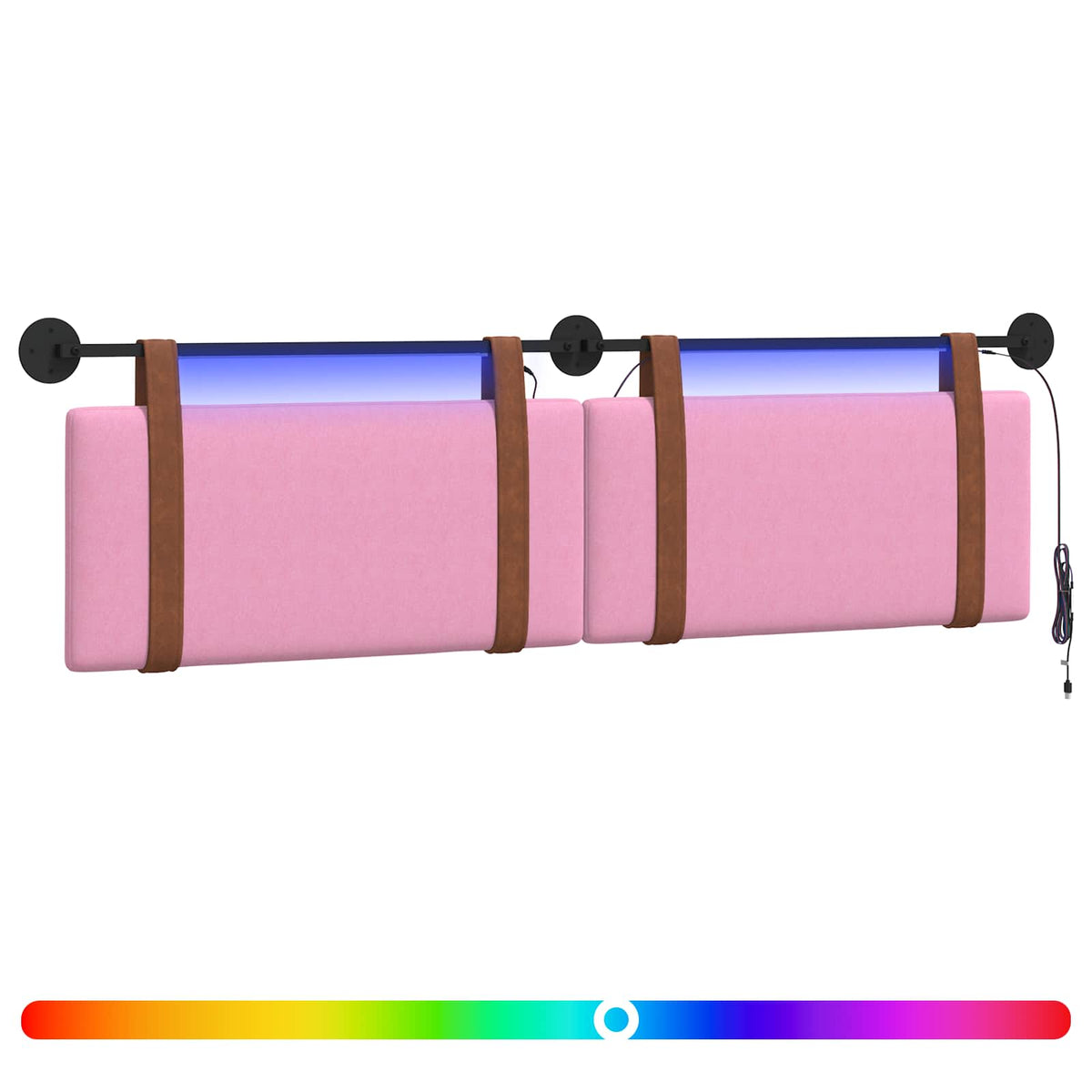 Testiera sospesa Rosa PU Antico | homemem39